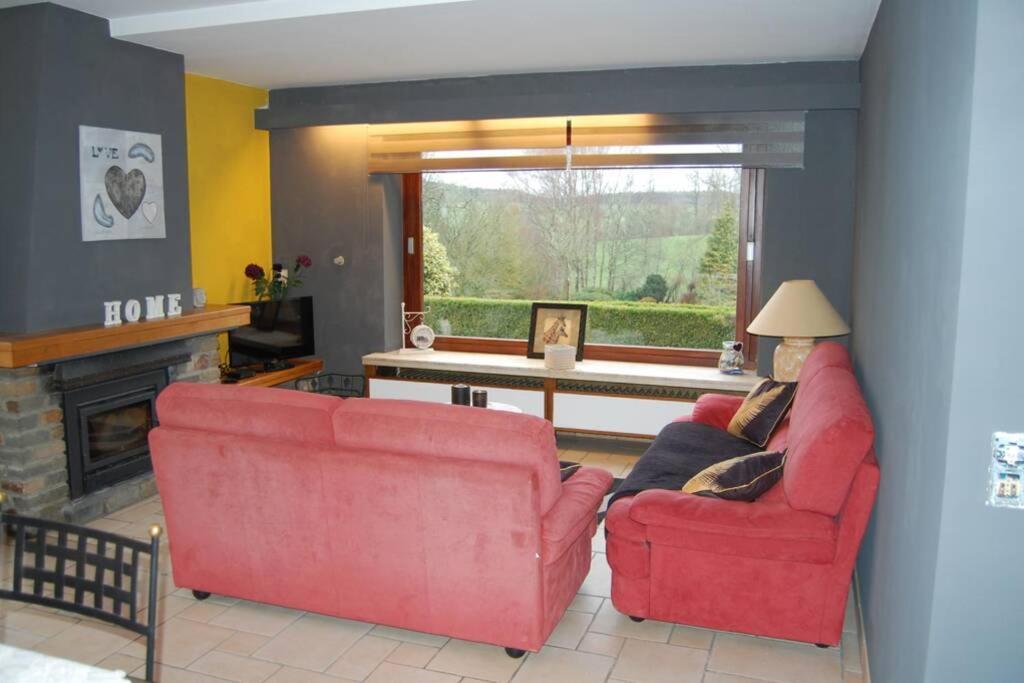Week-End Detente Pour 4 Personnes Gouvy Exteriör bild